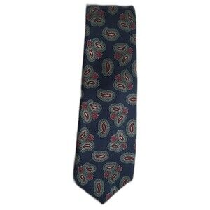 Vintage Gitman Bros by Lazarus Silk Necktie made in usa Elegant Luxe Trad Ivy